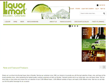 Tablet Screenshot of liquormart.com